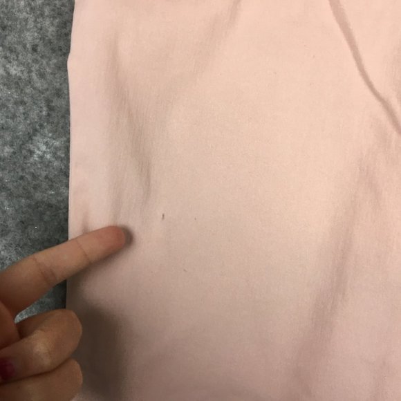 New Directions Jeans 6 28 Pants Mid Rise Straight Leg Solid Pink Stretch Casual - Picture 10 of 12